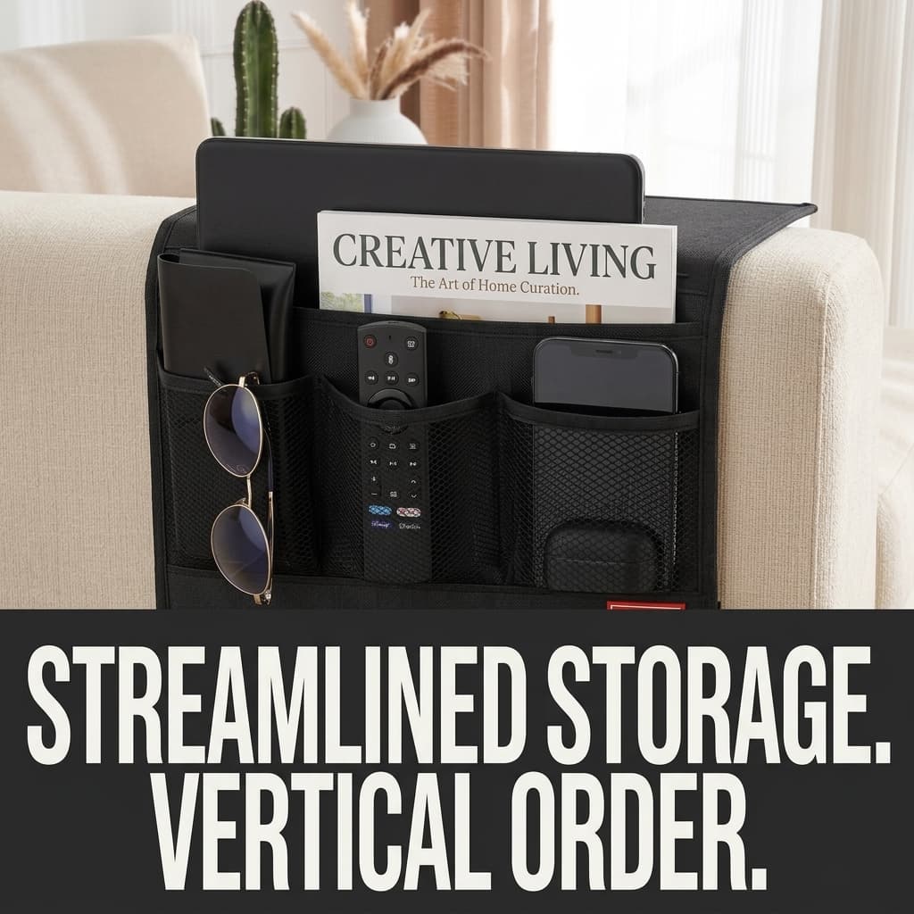 HAKACC Bedside and Sofa Storage Caddy